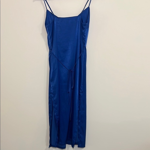 NWT Urban Outfitters Royal Blue Midi Dress, Women’s Small - Picture 5 of 10